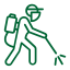 Professional exterminator icon